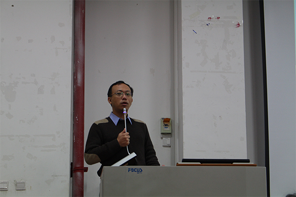 台湾中山大学李建强教授莅临新葡的京官网作学术讲座 台湾中山大学李建强教授莅临新葡的京官网作学术讲座